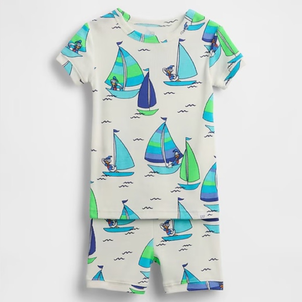 Gap × Disney Baby & Toddler Organic Brushed Cotton PJ Set